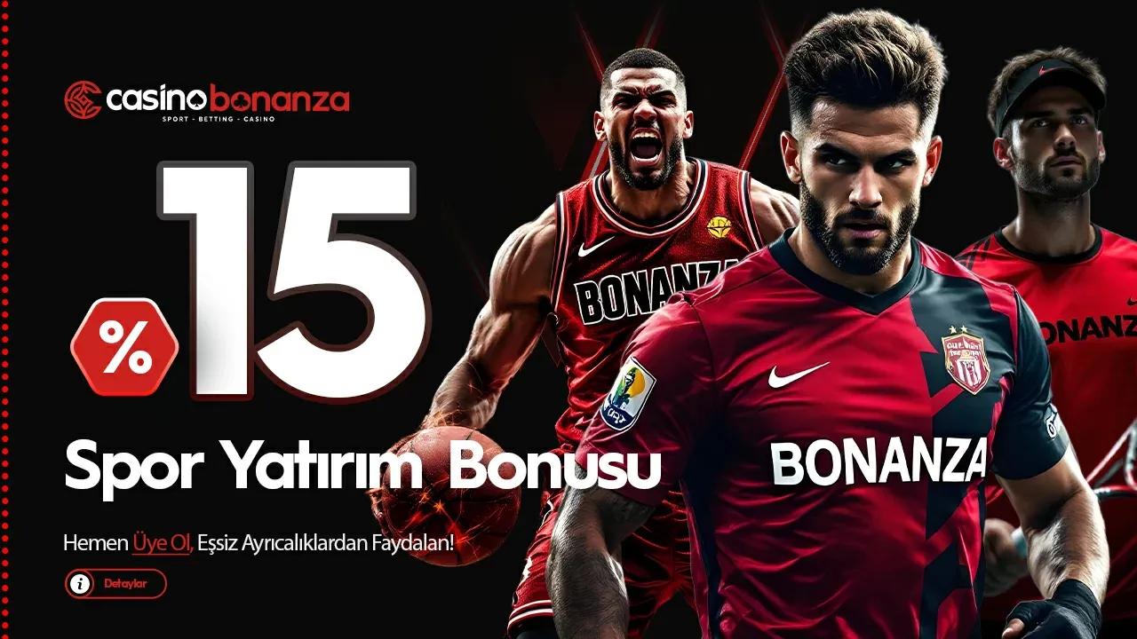 %15 Spor Yatırım Bonusu