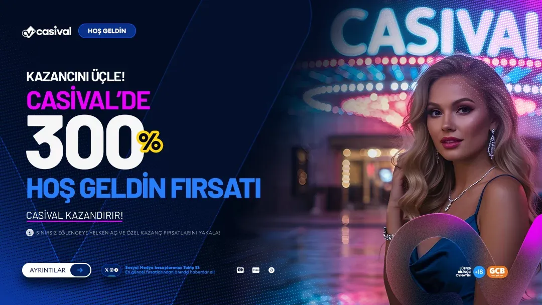 %300 Hoş Geldin Bonusu