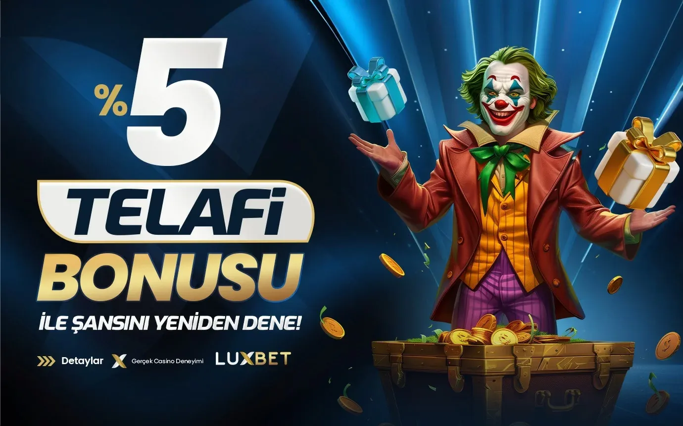 %5 Telafi Bonusu