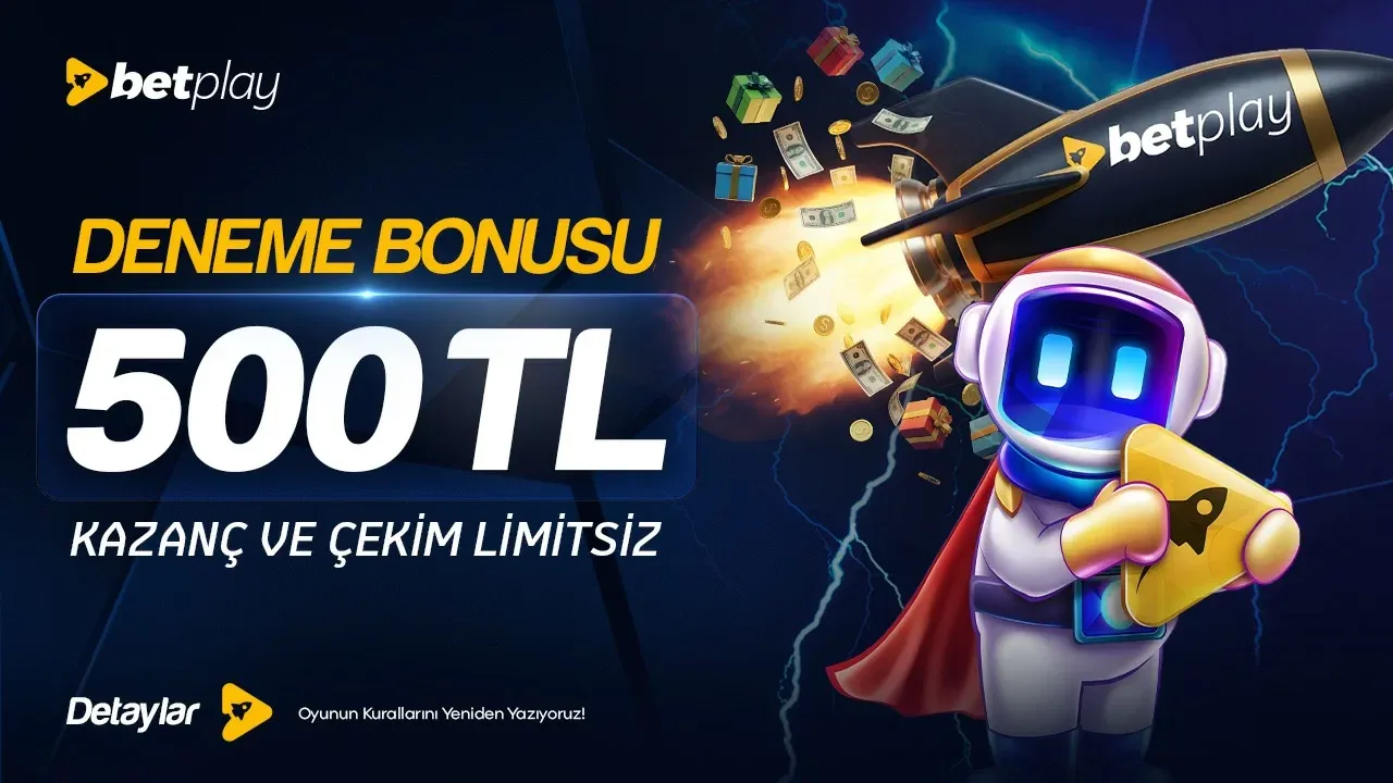 Kazanç Ve Çekim Limitsiz Deneme Bonusu